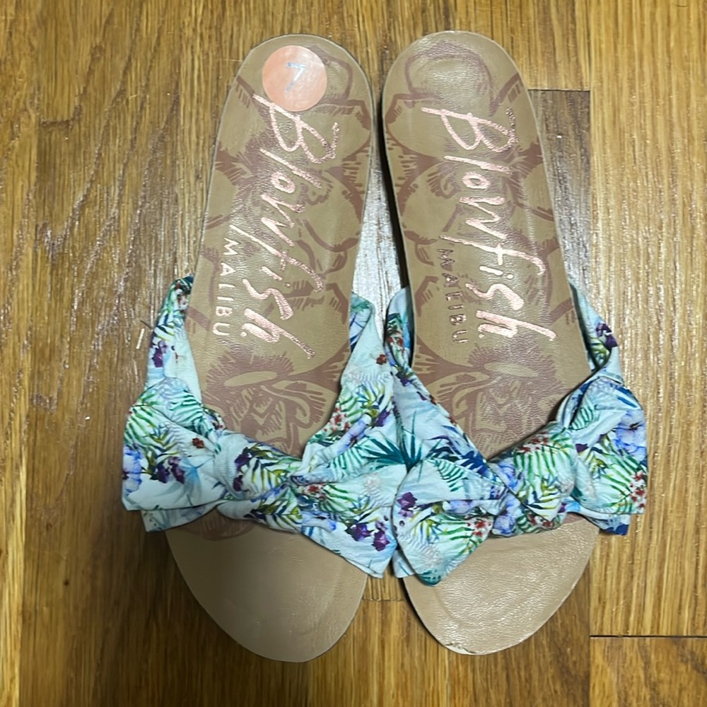 Blowfish Malibu floral sandals
